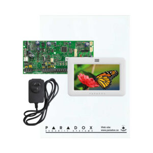 Paradox SP5500+ with Small Cabinet & White TM50 with Plug Pack, Alarm