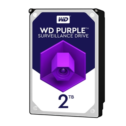 Western Digital WD20PURZ-SUP 3.5″ Purple Surveillance SATA Hard Drive – 2TB 1 CCTV Accessories, Hard Drives, Storage