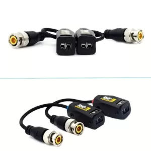 8MP/4K Passive HD BNC Video Balun Transceiver Transmitter Via UTP RJ45 Cable AHD/TVI/CVI/CVBS Cable Connectors For 720P/960P/1080P/3MP/5MP/8MP CCTV Security Cameras