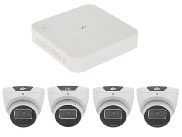 UNV-IP 6MP 4CH CCTV Kit - Infotech Technologies
