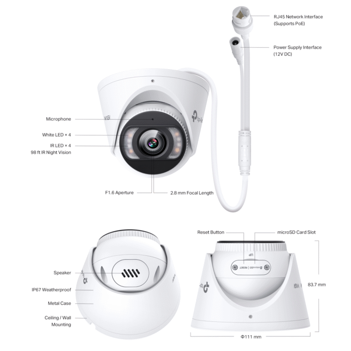 TP-Link VIGI InSight VIGIPROAIO8MPIPCCTVKIT1 4 TP-Link VIGI InSight VIGIPROAIO8MPIPCCTVKIT1 - Image 4
